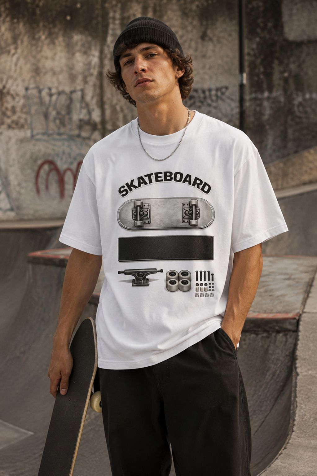 Camiseta Skateboard