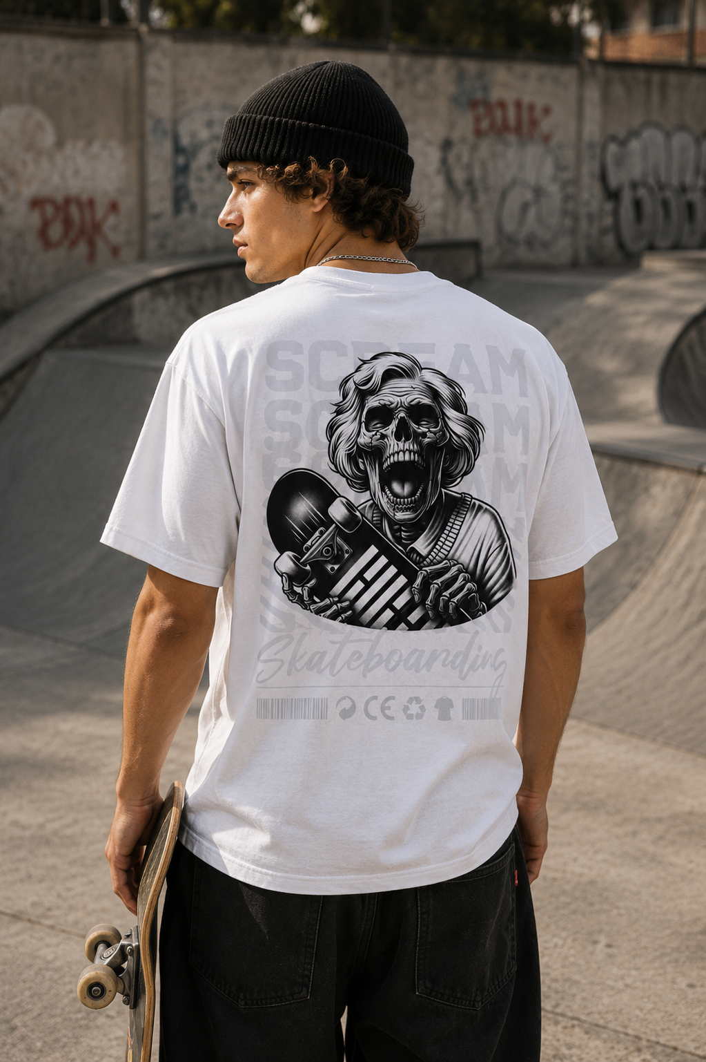 Camiseta Zombie Skater