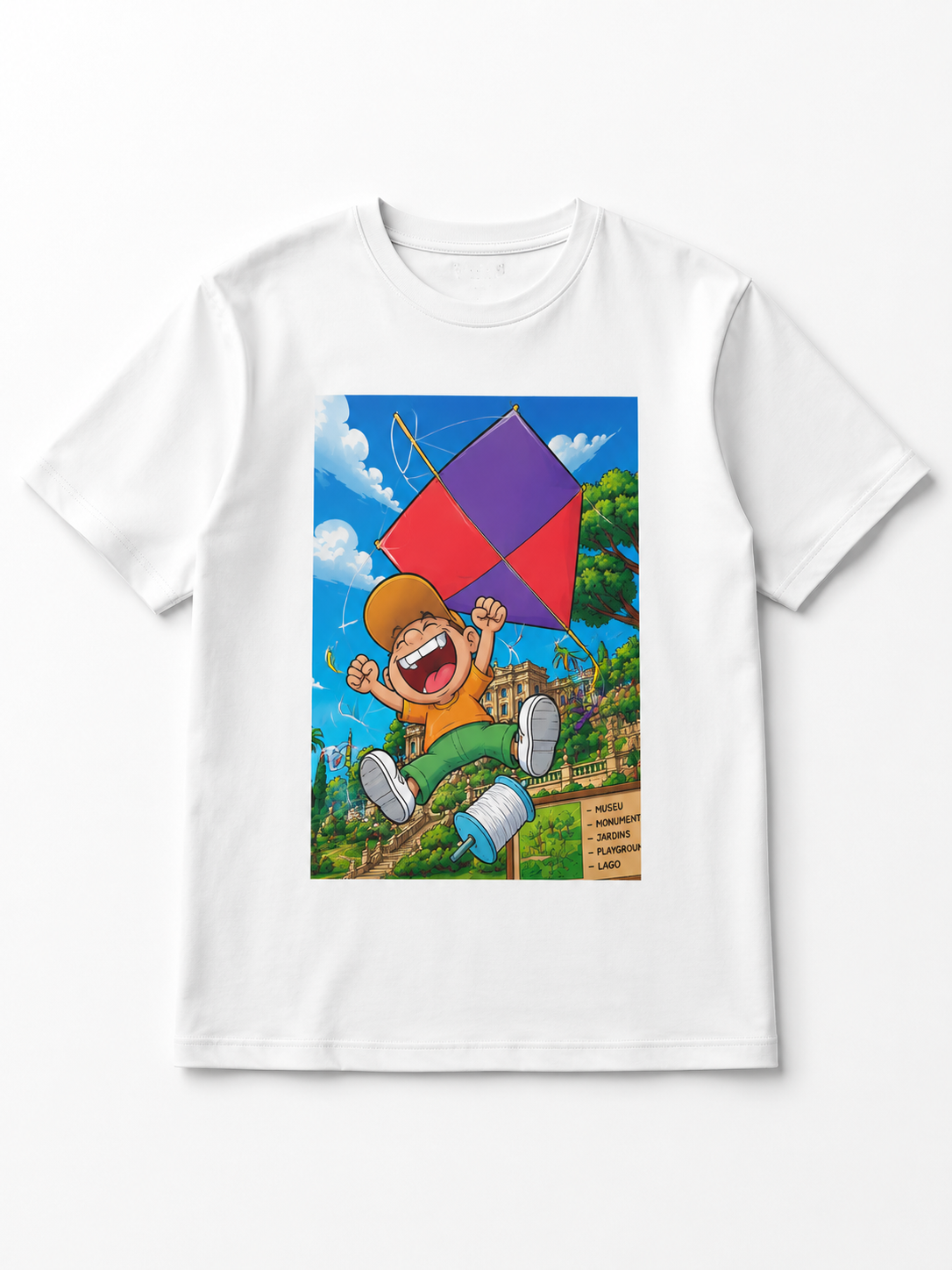 Camiseta Pipa no Museu