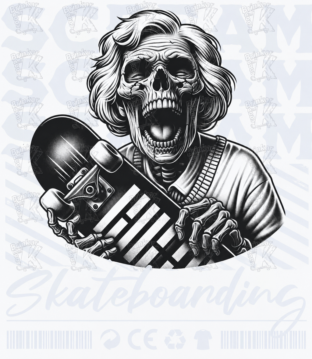 Camiseta Zombie Skater
