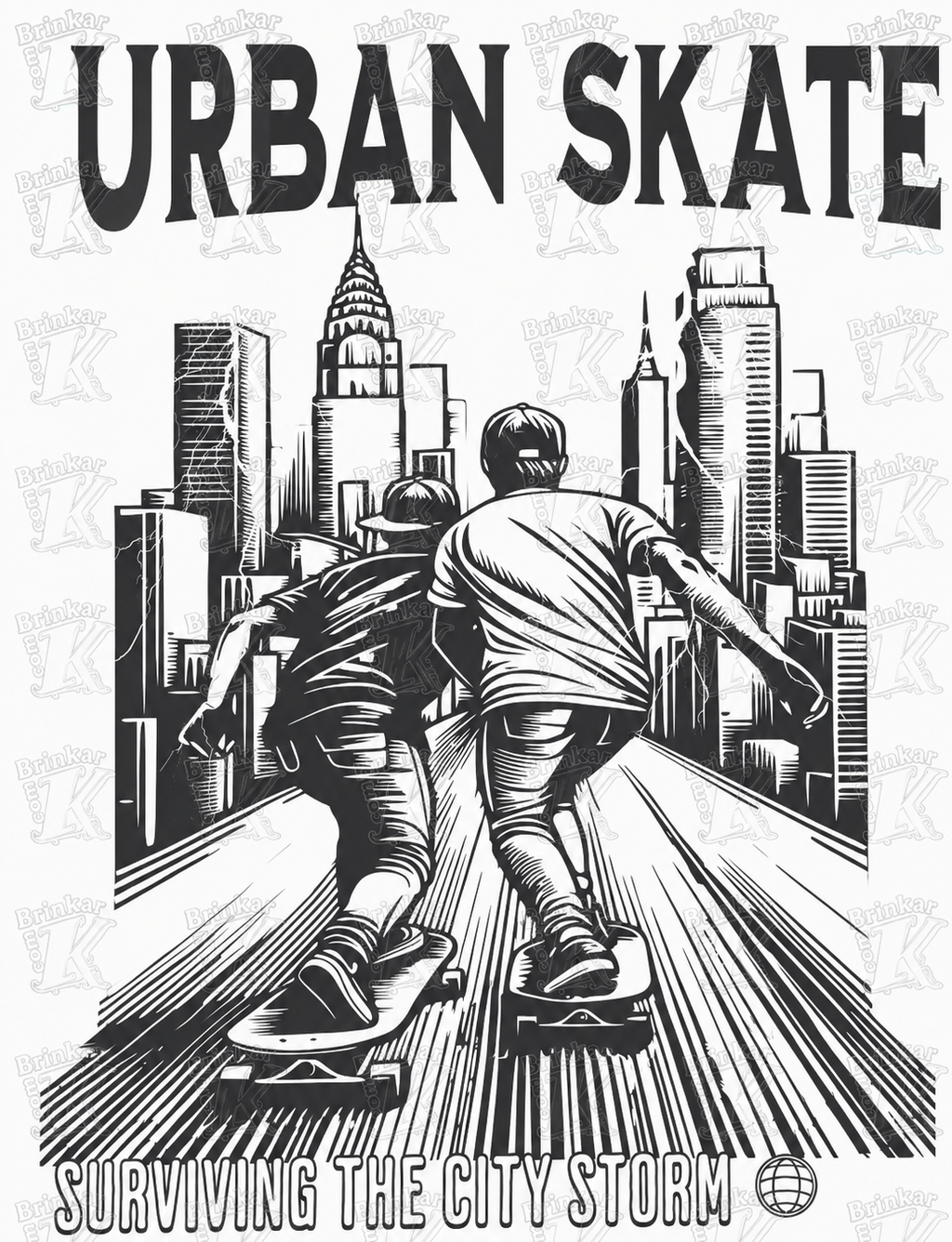 Camiseta Urban Skate