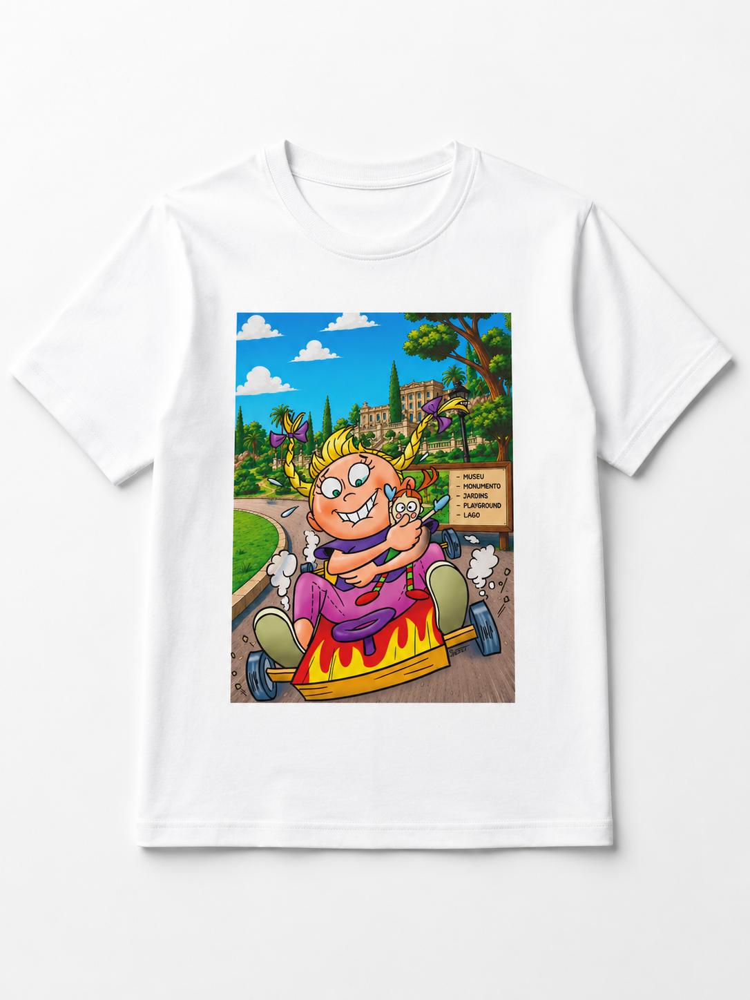 Camiseta Dia no Museu