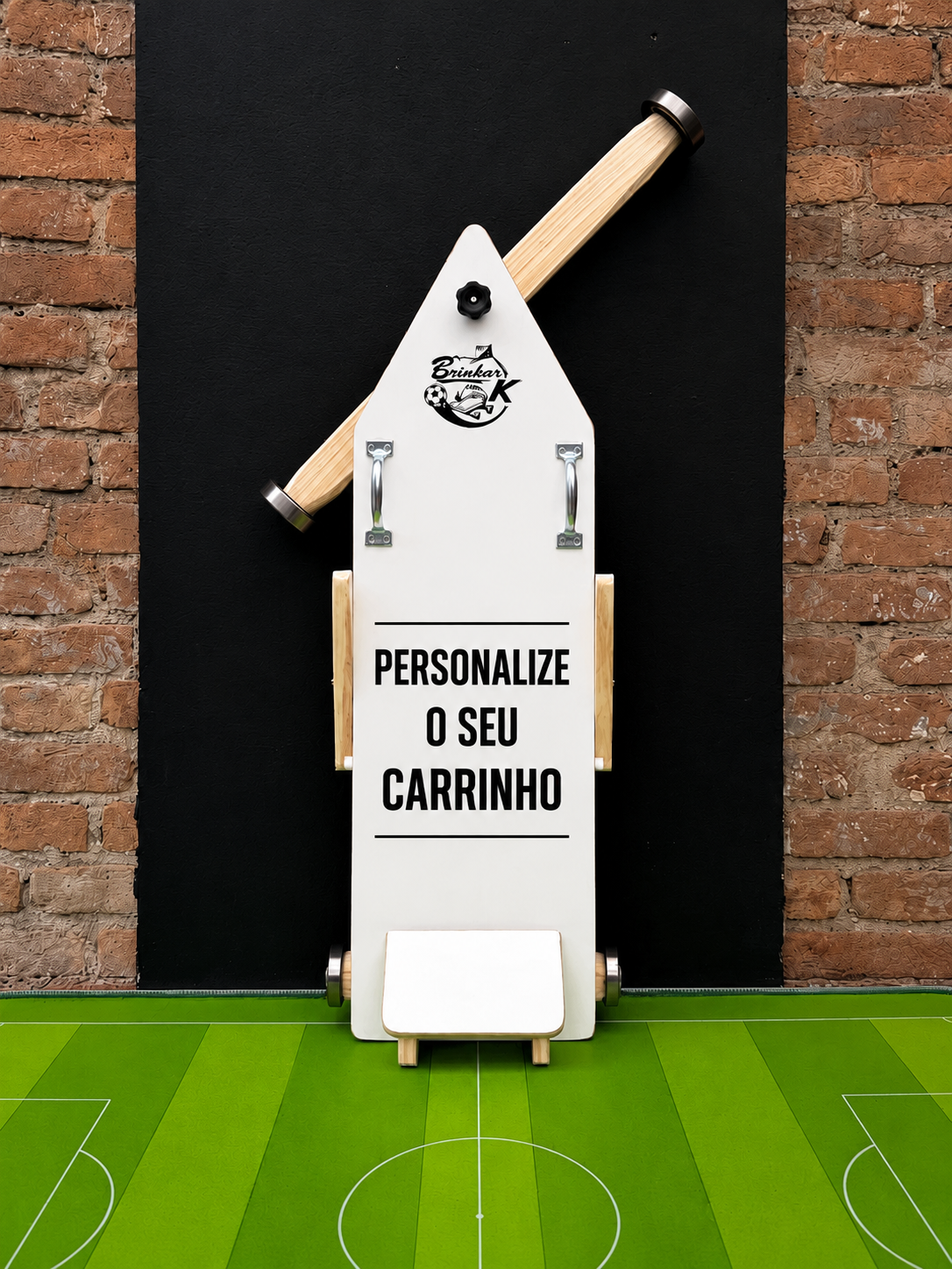 Carrinho de rolimã personalizado