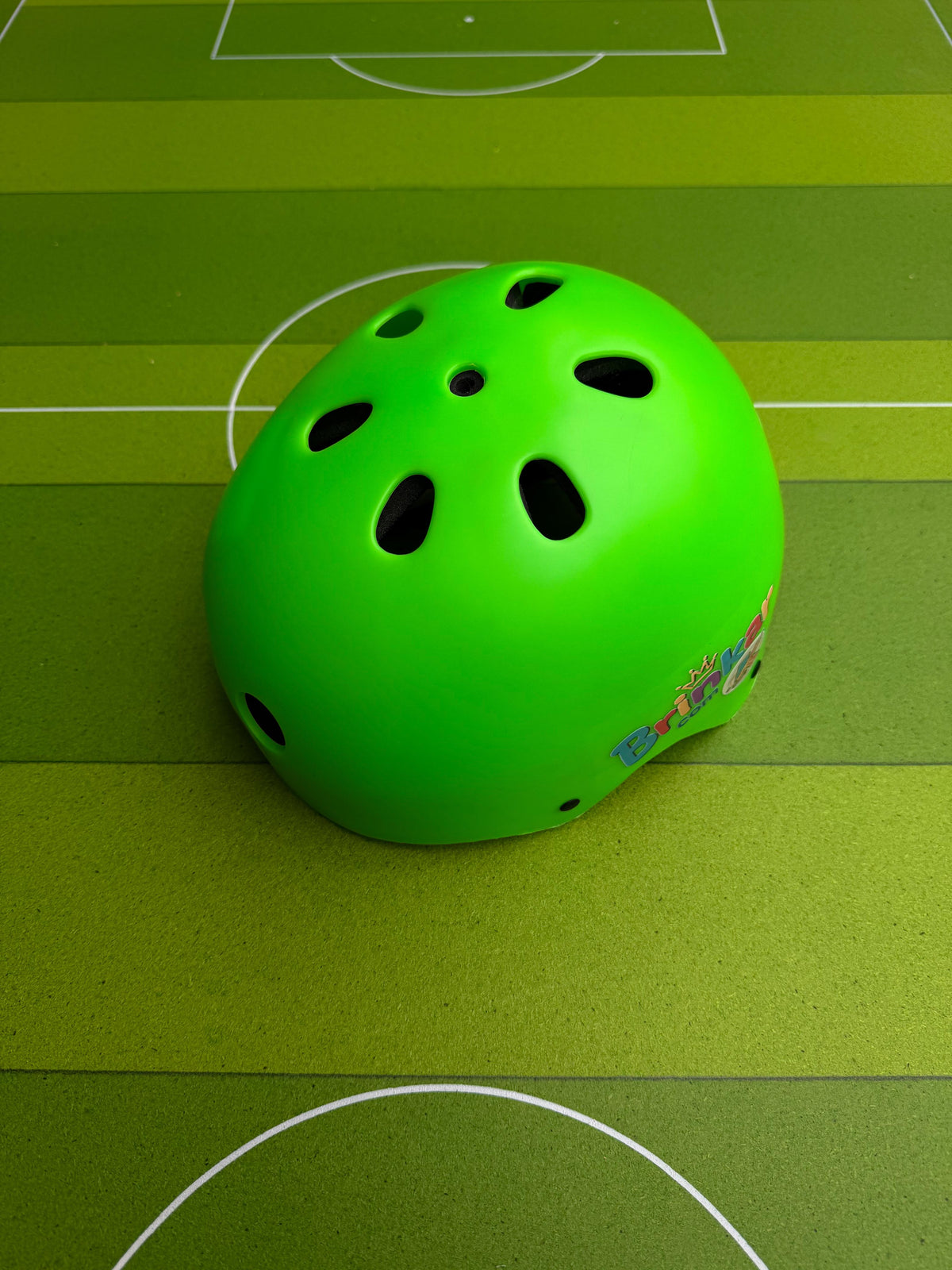 Capacete de proteção verde