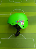 Capacete de proteção verde