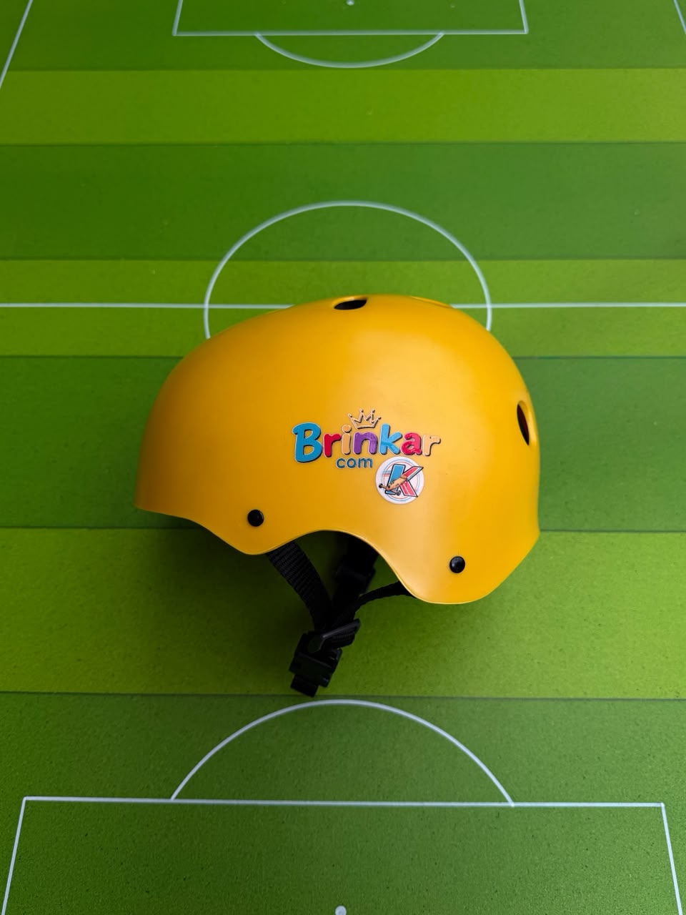 Capacete de proteção amarelo